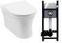 Унитаз подвесной Aquanet Rimless Roll-W CL-12249D Унитаз подвесной Aquanet Rimless Roll-W CL-12249D