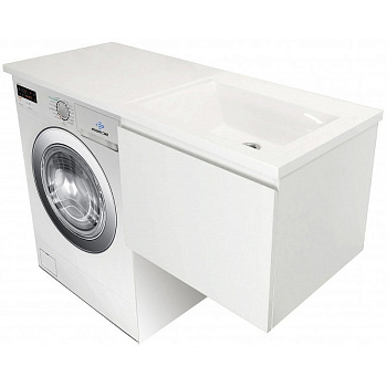 Комплект мебели Dallas Luxe 1150х482 правосторонний подвесной 1 ящик (ШхГхВ) 498х476х430