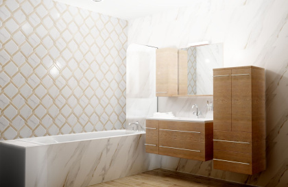 Декор Монте Тиберио ID75 наборный 40.2*49.5*11(1уп/6шт), шт