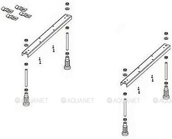 Ножки для душевого поддона Riho Basel 411, 423 - 8 опор POOTSET67 Ножки для душевого поддона Riho Basel 411, 423 - 8 опор POOTSET67