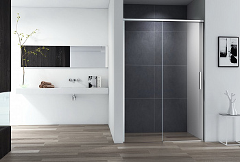 DUET SOFT-M-BF-1-110-C-Cr Душевая дверь с доводчиками