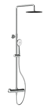 Душевая система ODRA (смеситель термостатический) 3 режима шланг 150 PVC