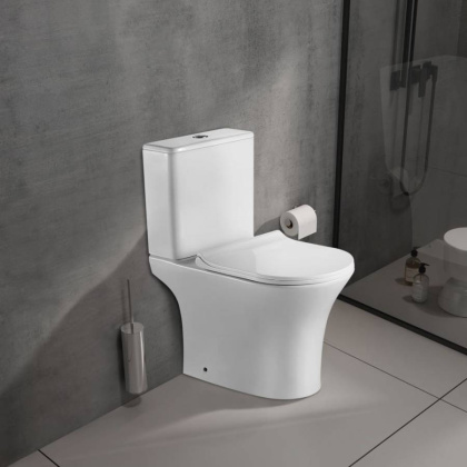 Унитаз-компакт Sierra, сиденье: дюропласт, цвет: белый, арт. SR31126DP Унитаз-компакт Sierra, сиденье: дюропласт, цвет: белый, арт. SR31126DP
