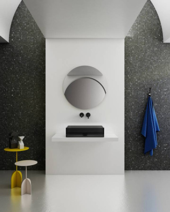 Раковина накладная прозрачная ABBER Kristall AT2803Onyx Раковина накладная прозрачная ABBER Kristall AT2803Onyx