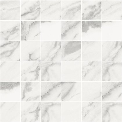 Мозаика Silver белый 30х30,шт.