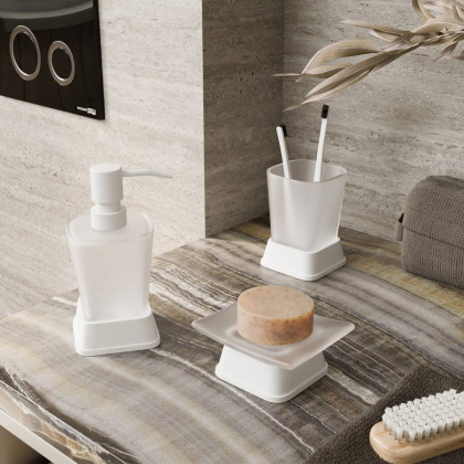 Amper K-5499WHITE Дозатор для жидкого мыла Amper K-5499WHITE Дозатор для жидкого мыла