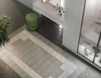 Декор VT\A296\SG1544N Фреджио 3 черно-белый (уп\16шт), шт