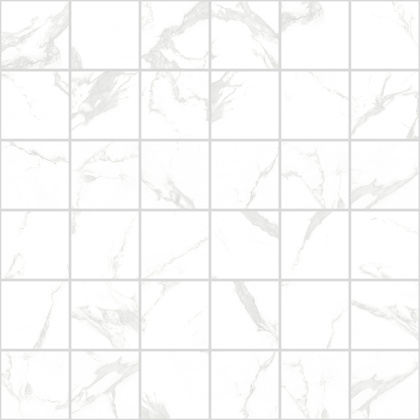 Метрополь бианко Мозаика ММ13161 30х30 глянцевая