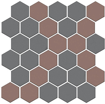 Декор AD\A672\MM Агуста  5 мозаичный микс матовый 29,8см*29,7см*6,9мм (1уп/8шт/), шт