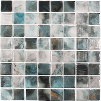 Стеклянная мозаика 5606 Air Force 38x38, Nature