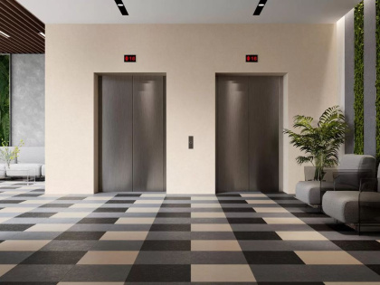 Керамогранит SG156000R Сенат черный неполированный обрезной 40,2*40,2 (10шт/1,62м2) , м2