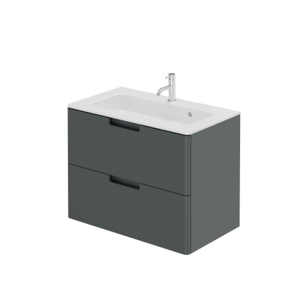 Тумба с раковиной Creto Bravo Gray 80 см Тумба с раковиной Creto Bravo Gray 80 см