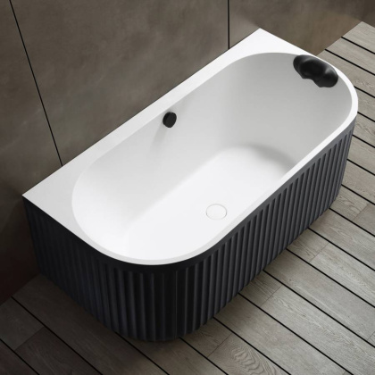 Ванна из литьевого мрамора Abber Leipzig 170х80 AM9916BW