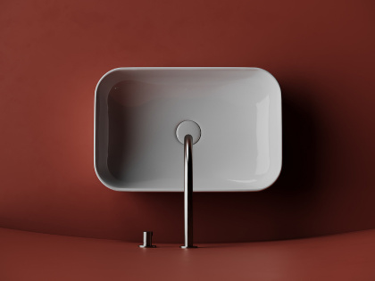 Умывальник чаша накладная прямоугольная Element 510*340*140мм