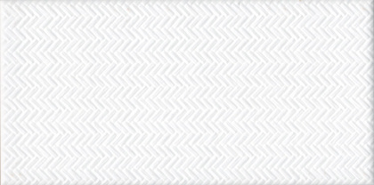 Плитка настенная 19074 Пальмейра белый (20см*9,9см*6,9мм) (52шт/1,03м2) ткань, м2