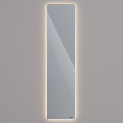 Зеркало Lemark OLSA 40х160см с интерьерной подсветкой