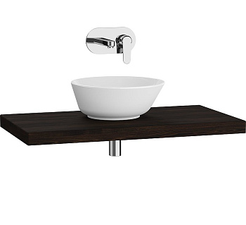 Столешница 90 см, правосторонняя, темный вяз Столешница 90 см, правосторонняя, темный вяз