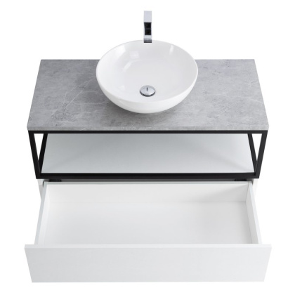 Столешница из керамогранита 1000x460 KEP-100-MCO Marmo Crema Opaco