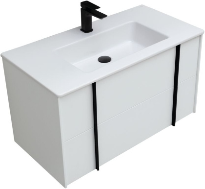Тумба под раковину Allen Brau Reality 90 1.32006.WM белый матовый