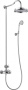 LIBERTY-F-CD-T-01 Душевая стойка с термостатическим смесителем, с ручным и верхним душем, хром LIBERTY-F-CD-T-01 Душевая стойка с термостатическим смесителем, с ручным и верхним душем, хром