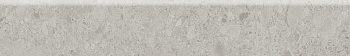 Плинтус Чеппо ди Гре серый светлый матовый обрезной 60x9,5x0,9