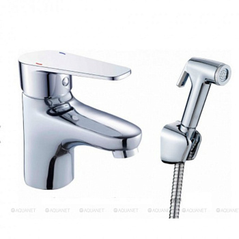 Смеситель для раковины Orange Otto M22-022cr с гигиеническим душем