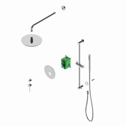 Душевая система Timo Saona SX-2309/00SM скрытого монтажа, хром