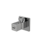 Угловой вентиль 1/2"×3/8", квадратный