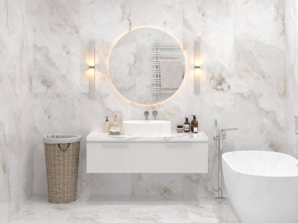 Керамогранит NESTLE BIANCO 60x120 POLISHED, Palacio