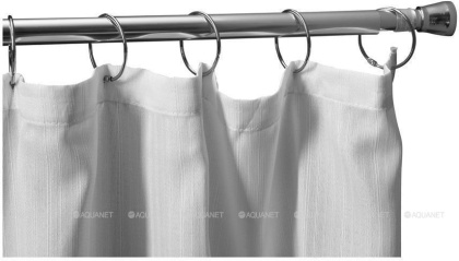 Карниз для ванны Aquanet SR0022A, раздвижной 110-200, гянцевый хром