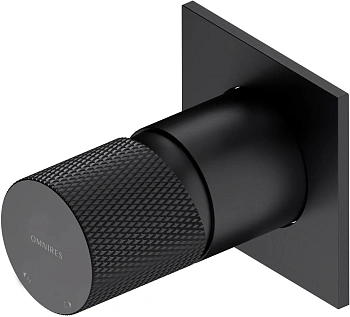 Смеситель для душа скрытого монтажа OMNIRES CONTOUR CT8045AT (антрацит)