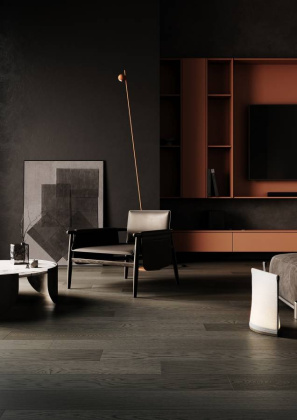 Кварцевый паркет Quartz Parquet Классик Дуб Средиземноморский, 409, 5/0,6 мм