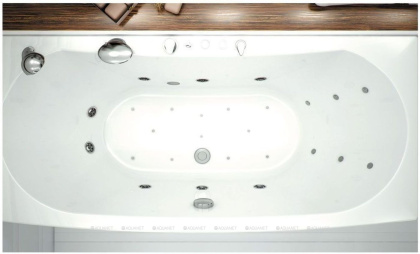 Акриловая ванна Aquanet Izabella 160x75