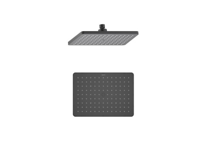 Прямоугольный верхний душ 260*188*68 мм AQUATEK, матовый черный AQ2087MB  Прямоугольный верхний душ 260*188*68 мм AQUATEK, матовый черный AQ2087MB