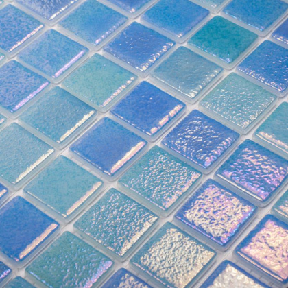 Стеклянная мозаика, MIX BLUE 551/552, Shell Стеклянная мозаика, MIX BLUE 551/552, Shell