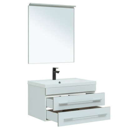 Мебель для ванной Aquanet Верона 75 белый матовый