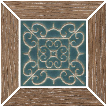 Вставка Тровазо наборный карамельный матовый 13x13x0,9 Вставка Тровазо наборный карамельный матовый 13x13x0,9