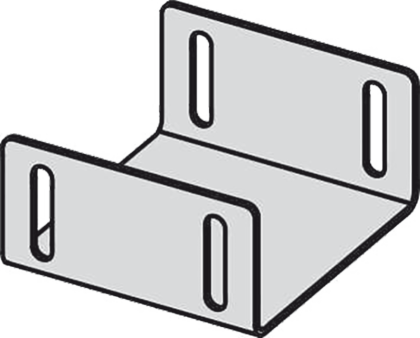 Перемычка для дренажных желобов 100 мм, нержавеющая сталь