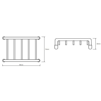Полочка для мыла - мыльница