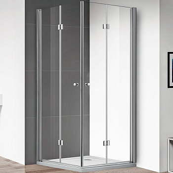 ECO-O-AS-2-80-C-Cr Душевой уголок