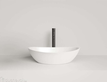 Раковина Salini CALLISTA 103 1101203SMRH S-Stone покраска по RAL снаружи, накладная, матовая Раковина Salini CALLISTA 103 1101203SMRH S-Stone покраска по RAL снаружи, накладная, матовая