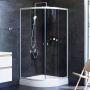 W88G-205-090MT64 X-Joy Twin Slide,  Душевое ограждение без  поддона, 90x90, профиль мат Хром W88G-205-090MT64 X-Joy Twin Slide,  Душевое ограждение без  поддона, 90x90, профиль мат Хром