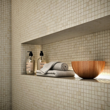 Керамогранитная мозаика Bonaparte Mosaic Albany Marfil 29,8х29,8 см Керамогранитная мозаика Bonaparte Mosaic Albany Marfil 29,8х29,8 см