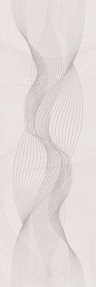 Декор Веро розовый светлый глянцевый обрезной 40x120x1