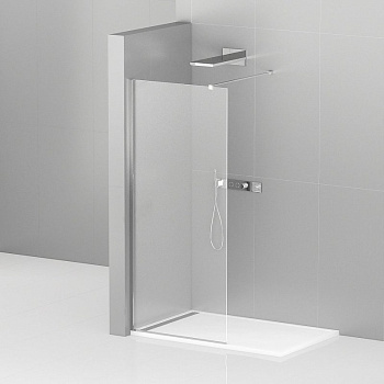 LIBERTA-L-1-115-120-C-Cr Душевая перегородка с односторонним входом 1150x1200x1950 мм