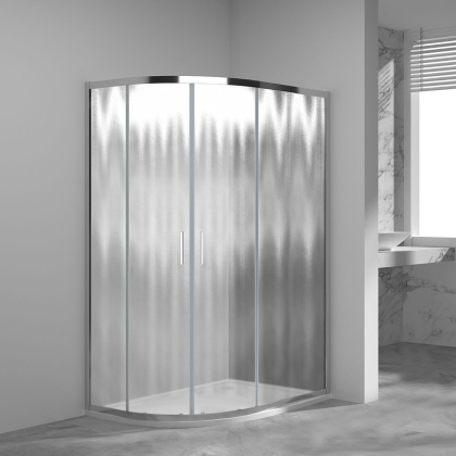 Душевой уголок Garda VSJ-1G129CH, 1200*900, хром, стекло шиншилла