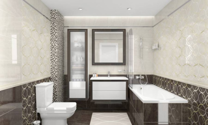 Керамогранит Crystal бежевый 40х40 (11шт_1,76м2), м2