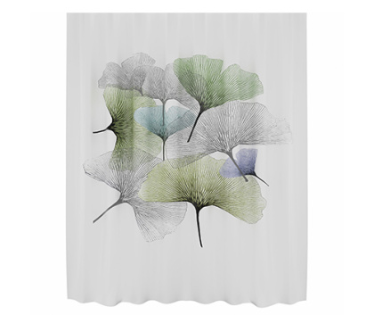 Шторка для ванной Rhein, 180х200 см, белая, SC-62102