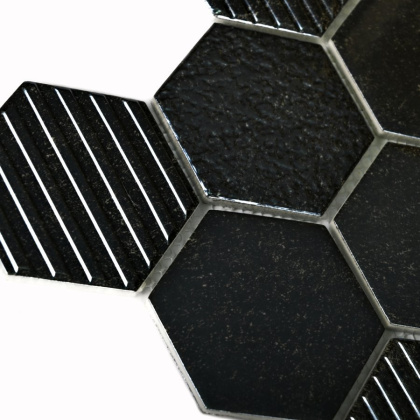 Мозаика Bonaparte Стеклянная Saba Iron 26,4х30,4 см Мозаика Bonaparte Стеклянная Saba Iron 26,4х30,4 см