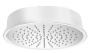 CZR-SP5-22-BLC Верхний душ,  диаметр 217мм, bianco lucido/cromo